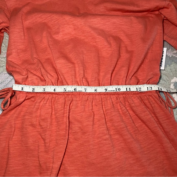 Waist-Defined Slub-Knit Mini Dress - Picture 10 of 12